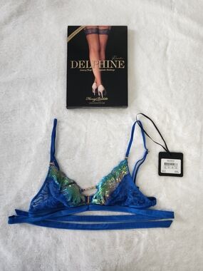 Honey Birdette Delphine Bralette & Stockings Set